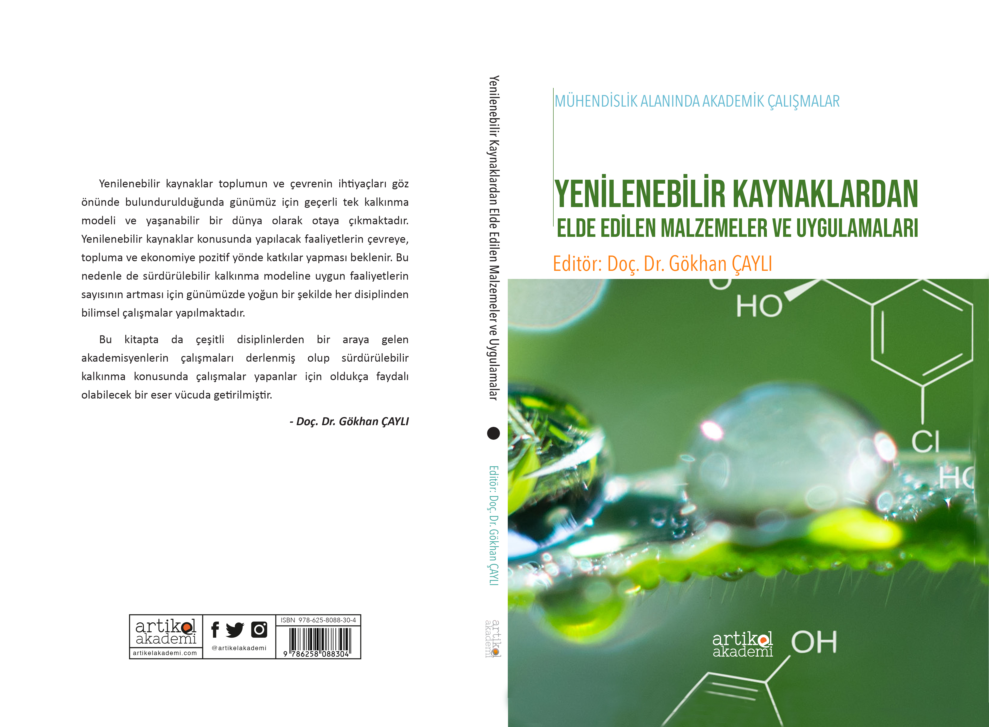 YENİLENEBİLİR KAYNAKLARDAN ELDE EDİLEN MALZEMELER VE UYGULAMALAR