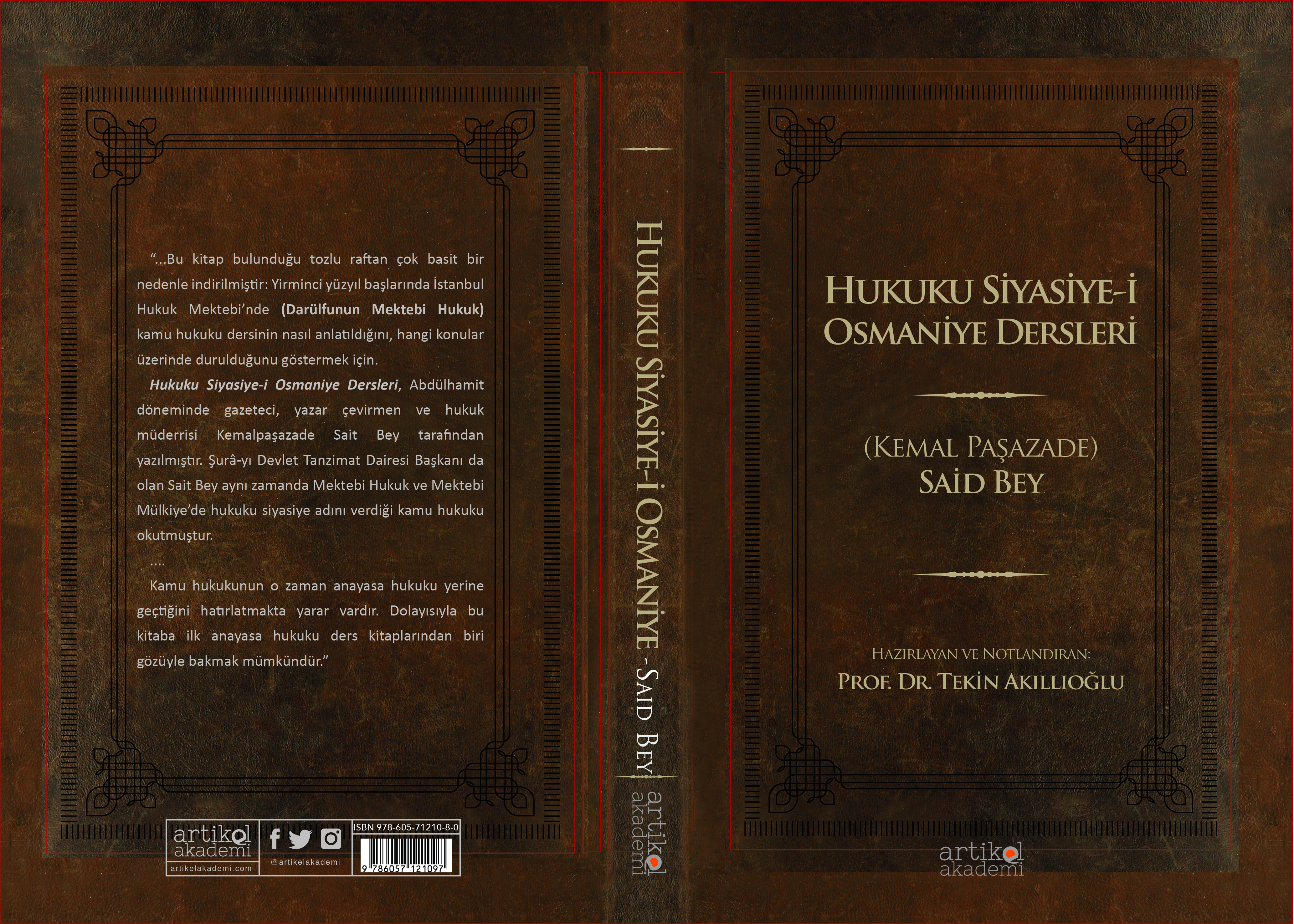 HUKUKU SİYASİYE-İ OSMANİYE DERSLERİ