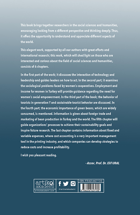 SOCIAL, HUMAN AND ADMINISTRATIVE SCIENCES