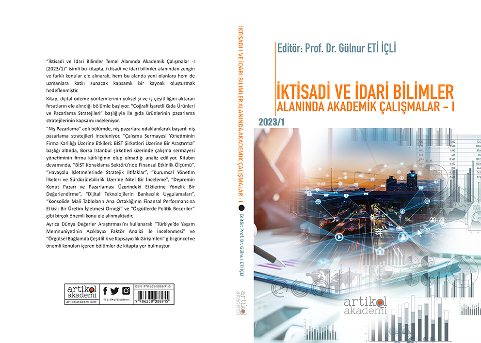İktisadi ve İdari Bilimler Alanında Akademik Çalışmalar - I (2023/1)