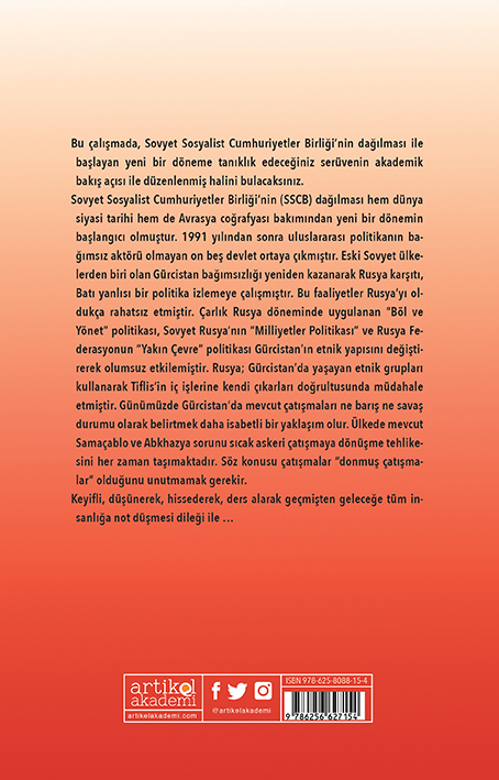 TERİTORYAL ÇATIŞMA VE ÇÖZÜM DİNAMİKLERİ: GÜRCİSTAN ÖRNEĞİ