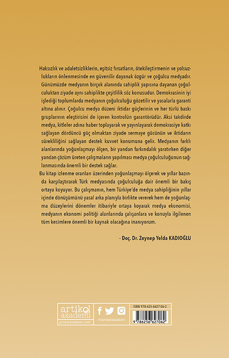 MEDYA SEKTÖRÜNDE REKABET VE YOĞUNLAŞMA