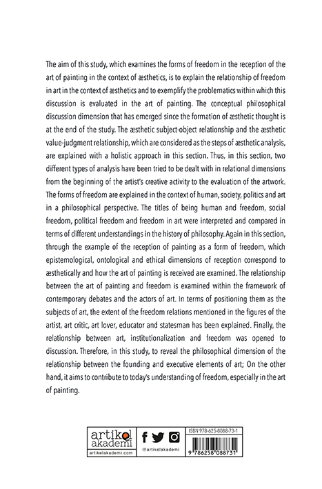 THE TYPES OF FREEDOM IN THE APPERCEPTION OF PICTORIAL ART REGARDING AESTHETICS