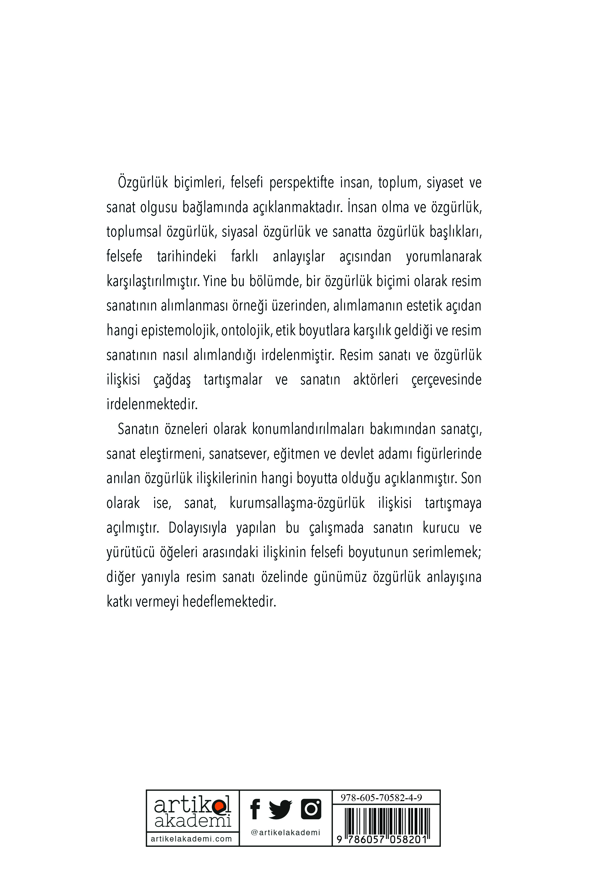 SANATTA ÖZGÜRLÜK