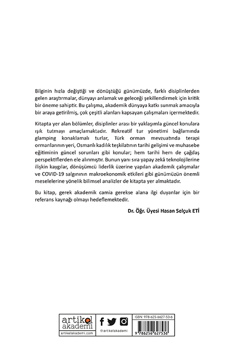 SOSYAL, BEŞERİ VE İDARİ BİLİMLER TEMEL ALANINDA AKADEMİK ÇALIŞMALAR - VI (2024/6)