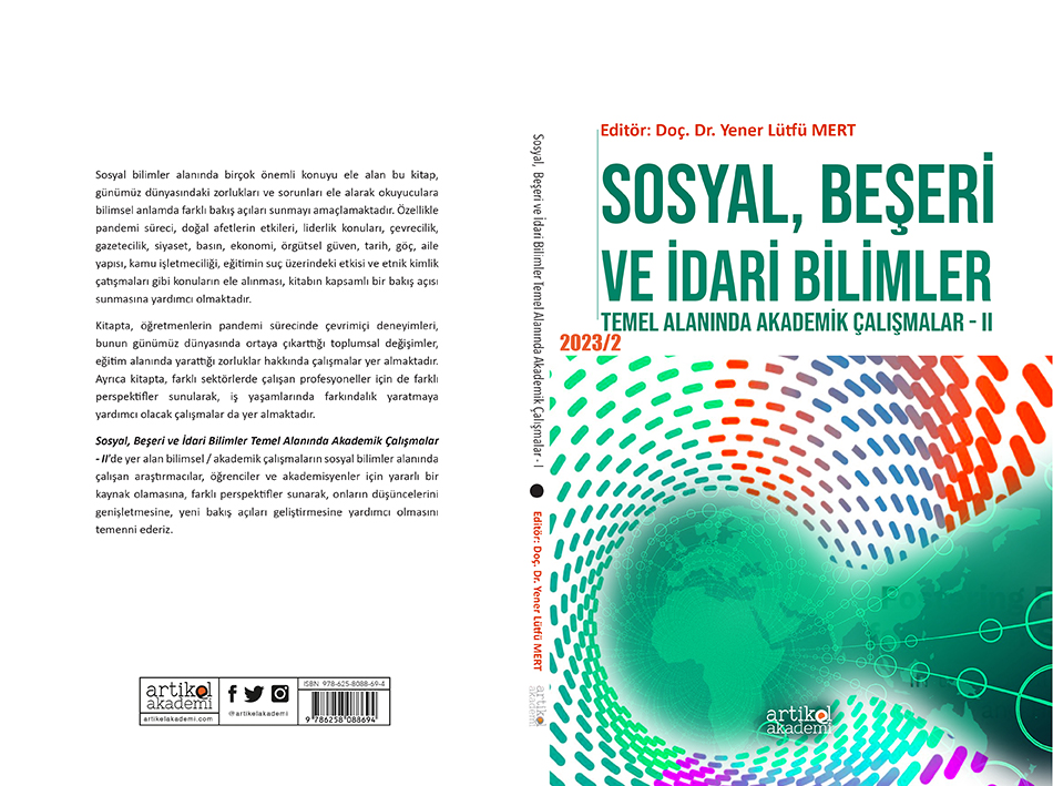 Sosyal, Beşerİ ve İdarİ BİLİmler Temel Alanında Akademİk Çalışmalar - II (2023-2)