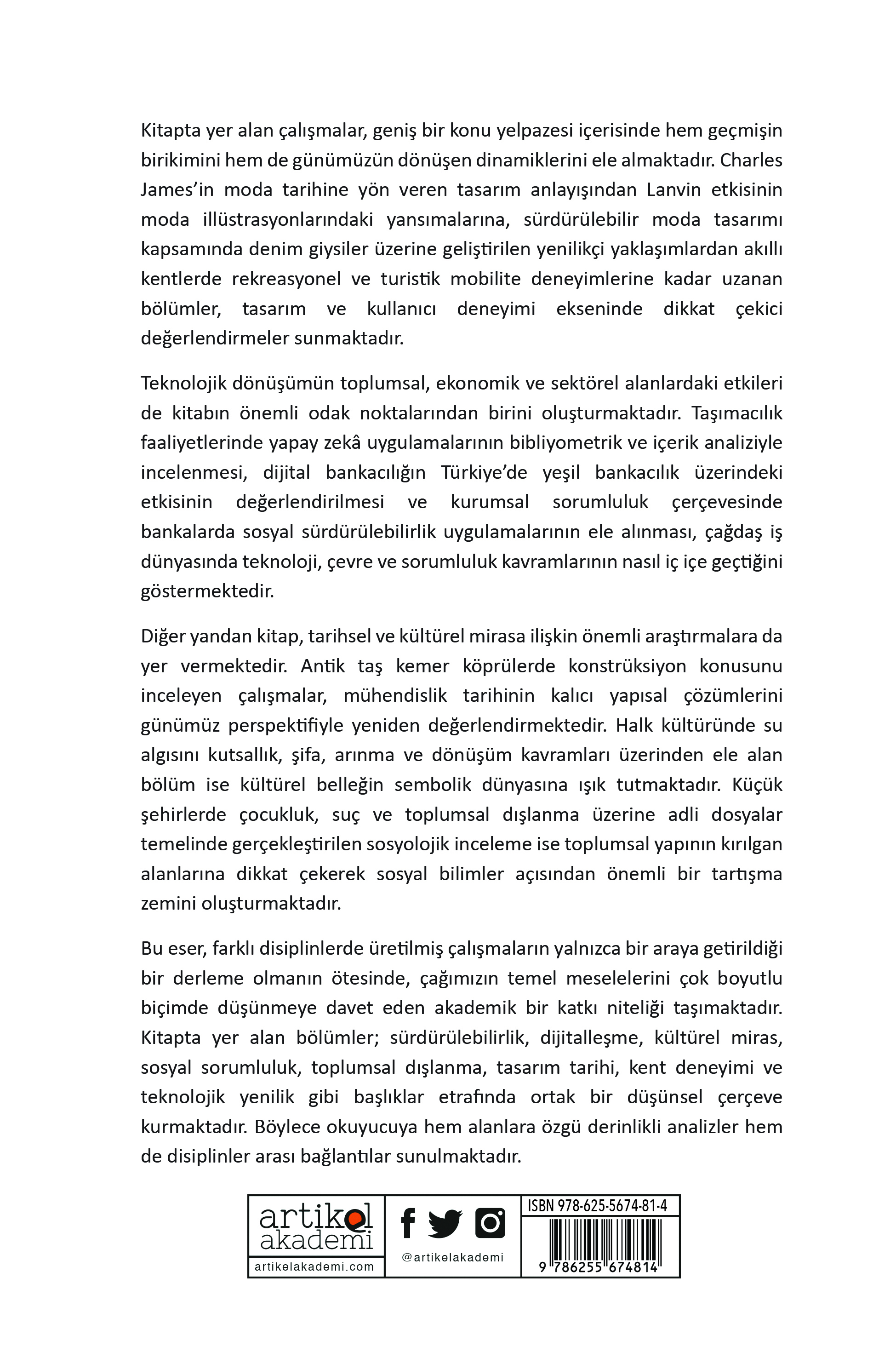 SOSYAL BİLİMLER ALANINDA AKADEMİK ÇALIŞMALAR -I (2026/1)