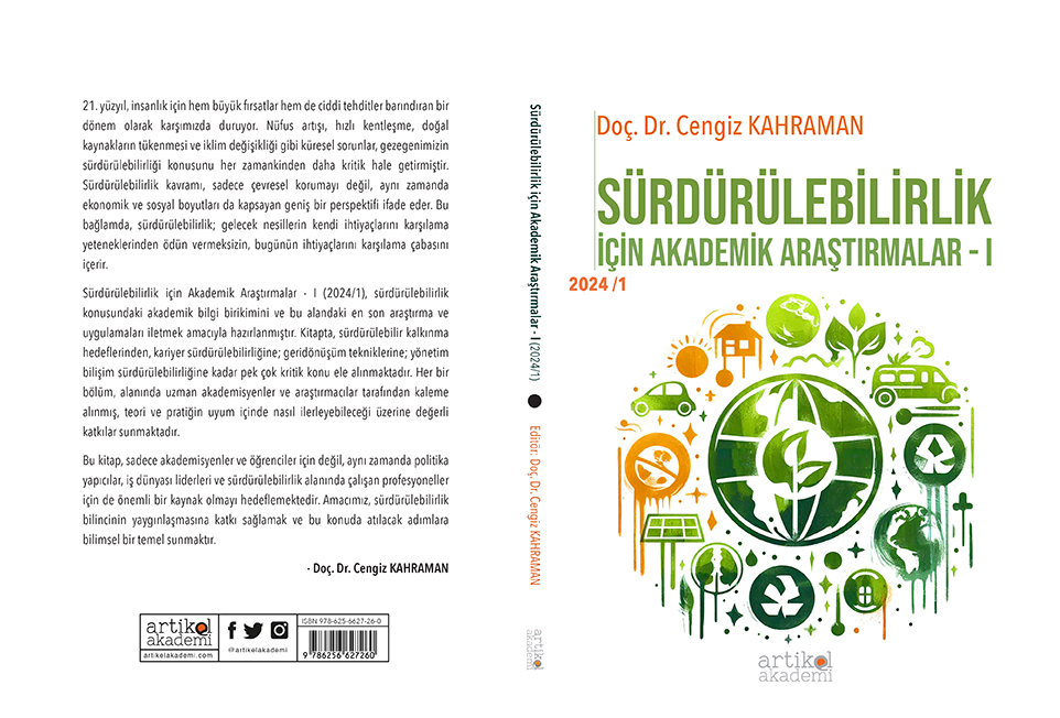 Sürdürülebilirlik için Akademik Araştırmalar - I (2024/1)