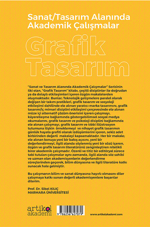 Sanat/Tasarım Alanında Akademik Çalışmalar / Grafik Tasarım