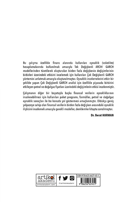 ÇOK DEĞİŞKENLİ GARCH