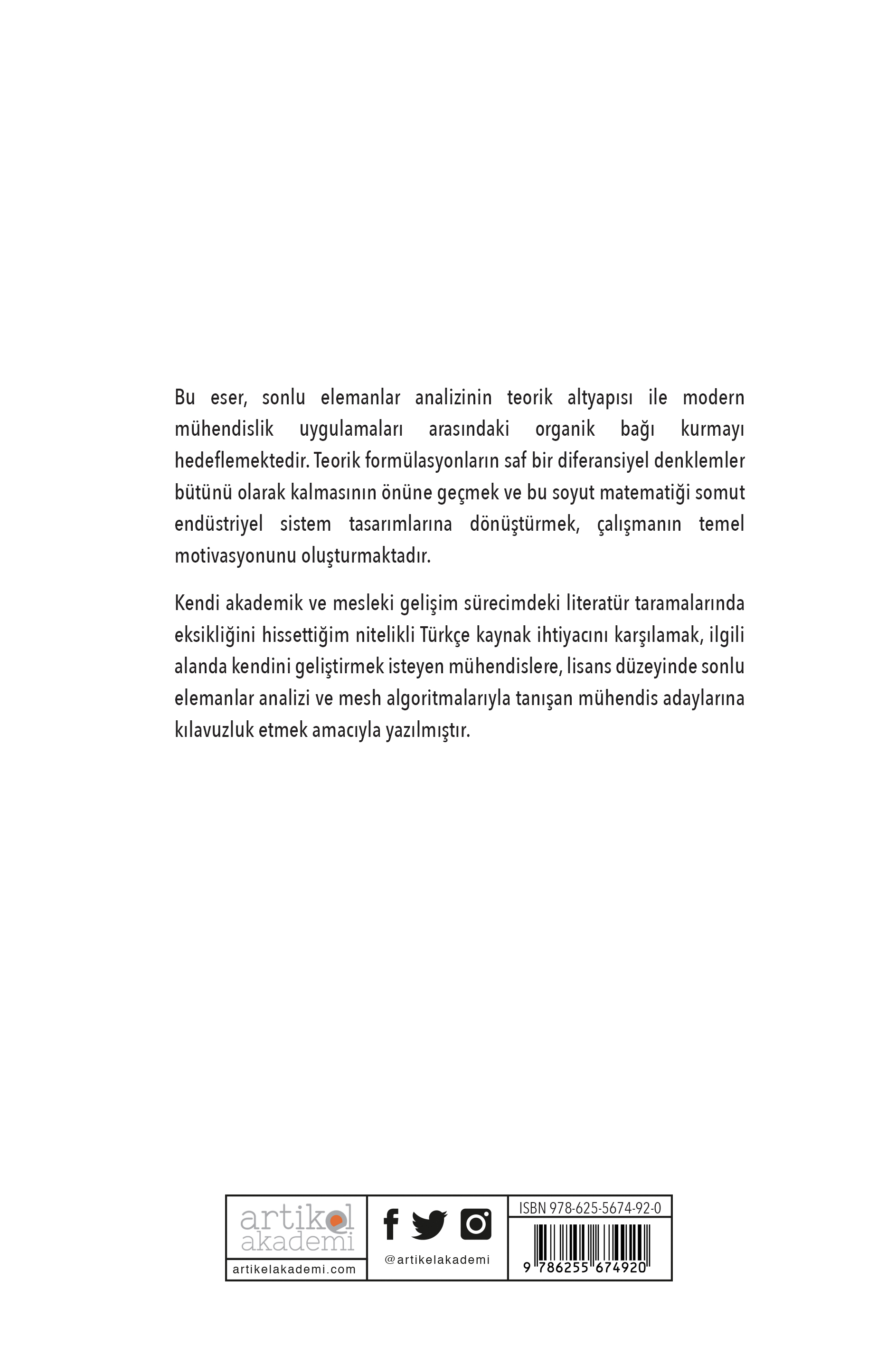 MESH MÜHENDİSLİĞİ: SONLU ELEMANLAR ANALİZİNDE AYRIKLAŞTIRMA TOPOLOJİSİ